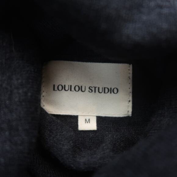 Loulou Studio Fazziolu Cashmere Blend Sweater Size Medium - Picture 7 of 8